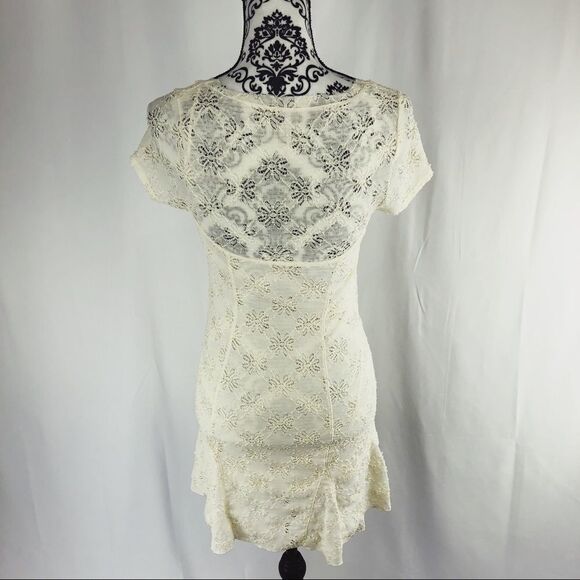 Free People Daisy Godet Lace Dress - Picture 4 of 8